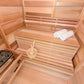 Pure Cube Sauna CU550/CU552 Outdoor Clear or Knotty Red Cedar - Sun'n'Fun Pool & Spa
