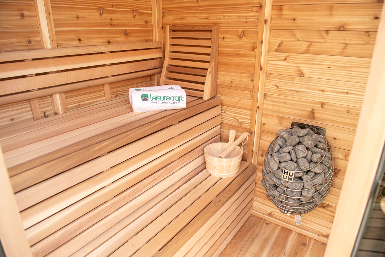 CU552T Trinity Sauna with Huum Heater