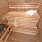 Pure Cube Sauna CU550/CU552 Outdoor Clear or Knotty Red Cedar - Sun'n'Fun Pool & Spa