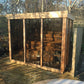 Pure Cube Sauna CU580/CU582 Outdoor Clear or Knotty Red Cedar - Sun'n'Fun Pool & Spa