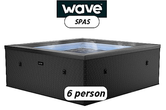 Wave Spas - GARDA - 6 Person (CHARCOAL BLACK)