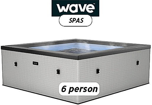 Wave Spas - GARDA - 6 Person (PEBBLE WHITE)