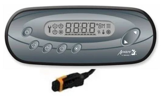 Gecko YE-5 Spa Pak Bundle 4.0kw w/ K450 Topside Controls