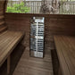 Pure Cube Sauna CU580/CU582 Outdoor Clear or Knotty Red Cedar - Sun'n'Fun Pool & Spa
