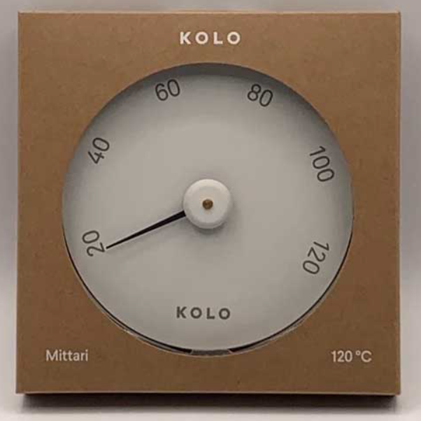 White Kolo Thermometer Celcuis