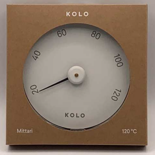 White Kolo Thermometer Celcuis