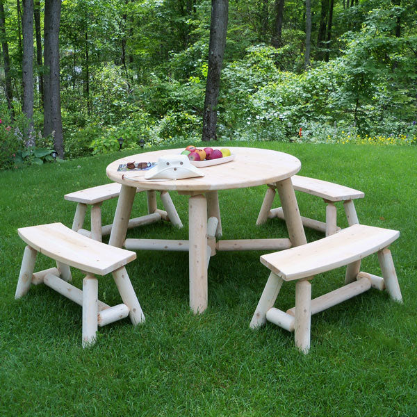 Curved Dining Bench