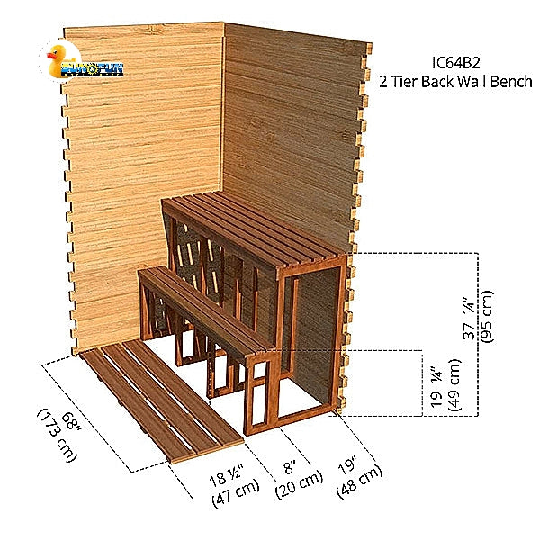 Indoor Cabin Sauna 4'x6'