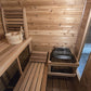 Cabin Saunas INDOOR Knotty Cedar