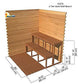 Indoor Cabin Sauna LS672E - Sun'n'Fun Pool & Spa