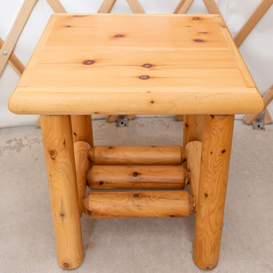 Mountain Lodge 20" Square End Table