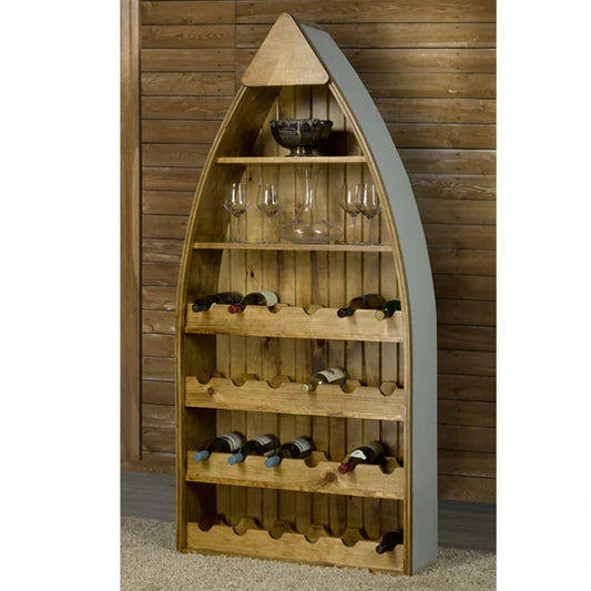 6ft Canoe Wine Rack