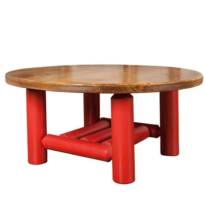 Mountain Lodge 40" Round Coffee Table - Sun'n'Fun Pool & Spa