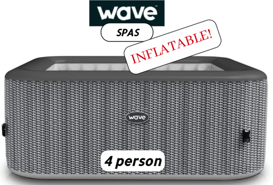 Wave Spas - PACIFIC - 4 Person (GREY RATTAN)