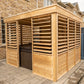 Pure Cube Knotty Cedar GAZEBOS