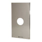 Stainless Back Wall Plate with Hole 23"x42" - Sun'n'Fun Pool & Spa