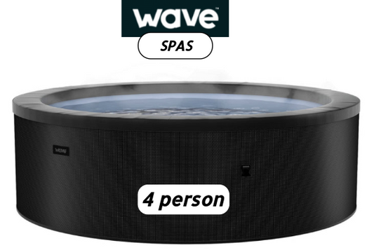 Wave Spas - TAHOE - 4 Person (CHARCOAL BLACK)