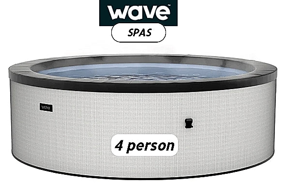 Wave Spas - TAHOE - 4 Person (PEBBLE WHITE)