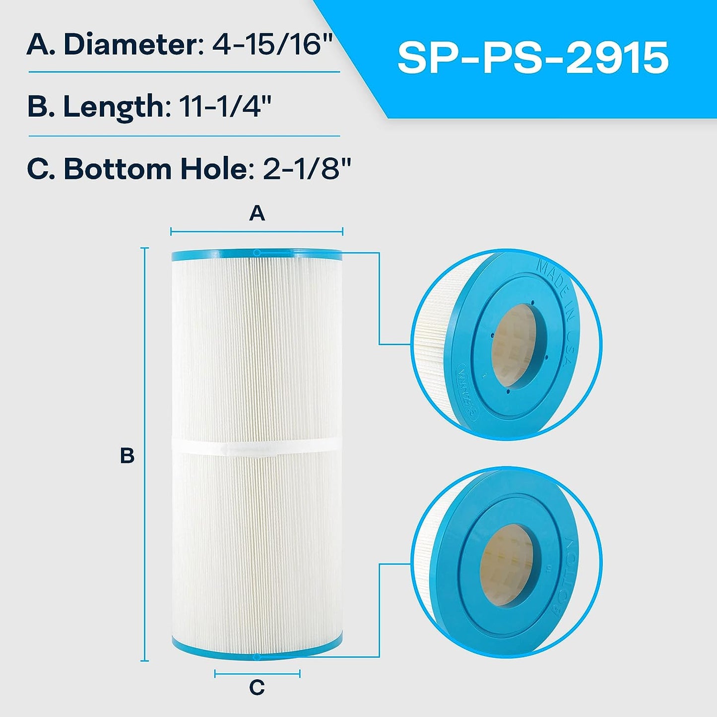 C-4339 Hot Tub Filter