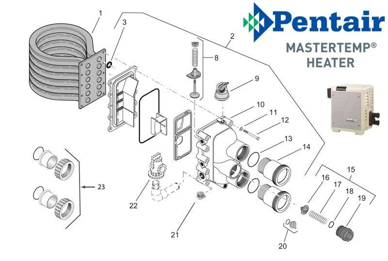 Pentair/Sta-Rite Thermal Regulator Kit