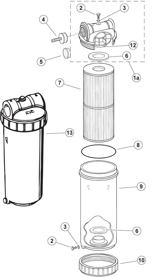 Rainbow RDC Inline Filter