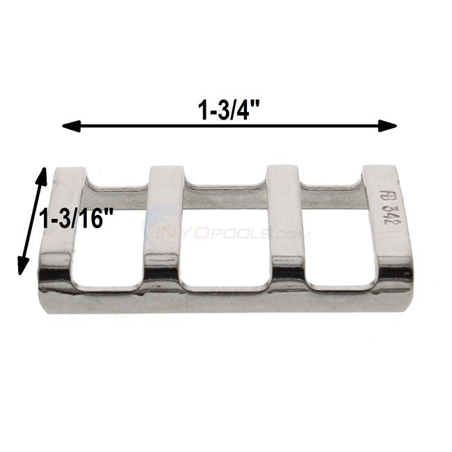 Safety Cover Stainless Steel Strap Buckle