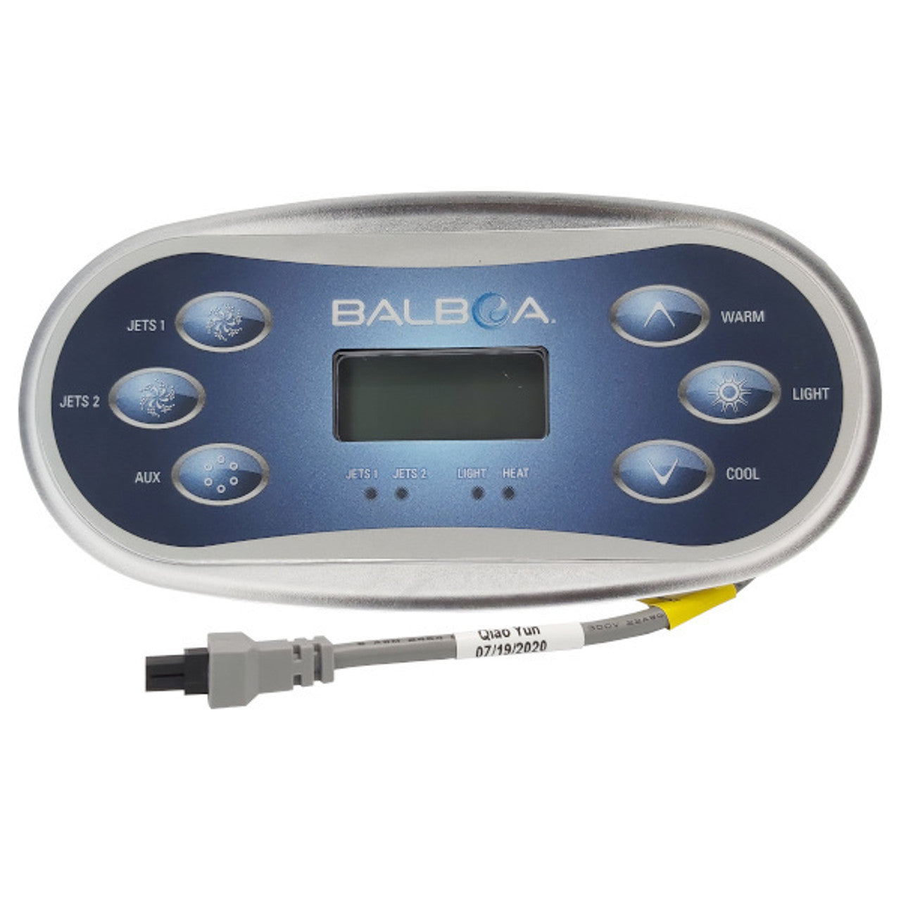 Balboa TP600 control display